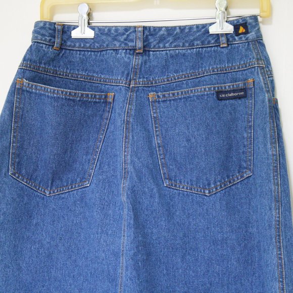 Liz Claiborne Denim Skirt - Picture 3 of 6